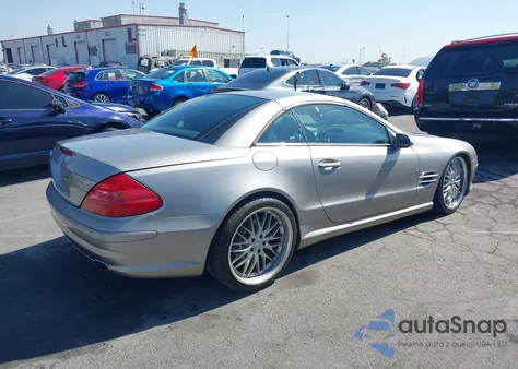 2005 Mercedes-Benz Sl 500 from USA, damaged, VIN WDBSK75F35F101402